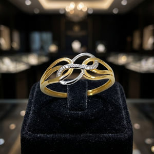 Elegant Real Rose Gold Women <b>Ring</b> With Radiant Glossy Finish <b>Crafted</b> For Sophisticated Fashion Looks Wedding Functions Jewelry - Product Image 4