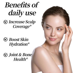 Factory Supply Collagen Powder Drinks with Vitamin C Promote Healthy Hair Growth and Strengthen Nails Naturally Powder Drinks - Product Image 4