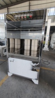 Cabine de peinture électrostatique de laboratoire entièrement en acier inoxydable avec surface miroir et système de récupération des oversprays