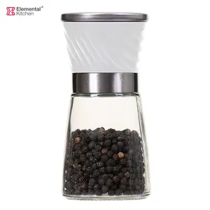Pepper And Salt Shaker Tall Grinder Spice Jar And Shaker Top Wholesale Supply Kitchenware Accessories