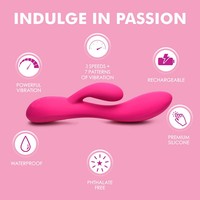 Tamamen su geçirmez silikon tavşan masaj stimülasyon yapay penis vibratör çift lezbiyen tasarım seks oyuncakları kadınlar için