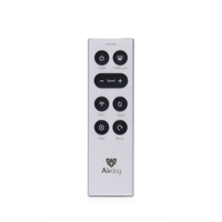 Modèle privé fonction de personnalisation métal 8 boutons lumière LED télécommande infrarouge 433 RF ventilateur de plafond télécommande