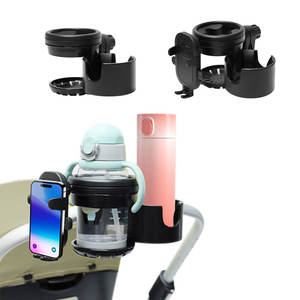 Anjuny 3-en-1 personalizado <span class=keywords><strong>Universal</strong></span> cochecito portavasos soporte de teléfono para bebé para las necesidades de los padres - Product Image 4