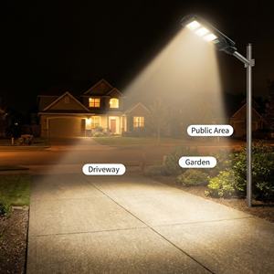 Farola Solar LED de Alta Eficiencia 6000K, Iluminación Solar para Exteriores con Capacidad para 2-3 Días de Lluvia, Ideal para Proyectos - Product Image 5