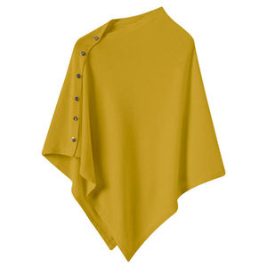 Poncho de Invierno para Mujer, Marca Wusi, Personalizado de Fábrica, con Serigrafía, Tipo Cárdigan, Suéter, Abrigo - Product Image 3