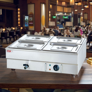 Electric Stainless Steel <strong>Bain</strong> <strong>Marie</strong> <strong>Food</strong> <strong>Warmer</strong> Display for Restaurant Catering Kitchen Buffet Restaurant Equipment Keeps <strong>Food</strong> - Product Image 3