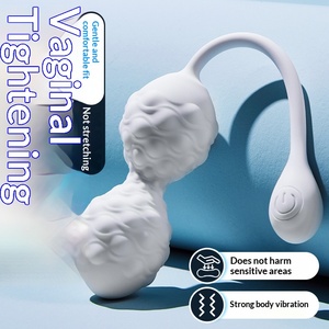 Drumbeat Electric Flirting Jumping Eggs, boule de Kegel pour femmes, exercice vaginal, vibration silencieuse 55dB, 100% étanche, 5 fréquences - Product Image 5