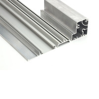 Rieles de aluminio de alta calidad para ventanas, ventanas de aluminio, doble cristal, precio por kg