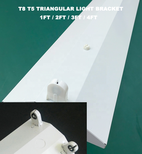 Wegaleds sắt 2ft 3ft 4ft 5ft Led chân đế trong nhà LED Ống phù hợp T5 T8 thiết bị chiếu sáng đôi ánh sáng chủ 2-năm bảo hành - Product Image 6