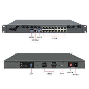 Servidor Router Suave Multi-WAN de Doble <span class=keywords><strong>CPU</strong></span>, PC Industrial de Montaje en Rack 1U, Gateway de 44 Núcleos, Linux/Ubuntu/CentOS, Estación de Trabajo Óptica de 100G10G - Product Image 6