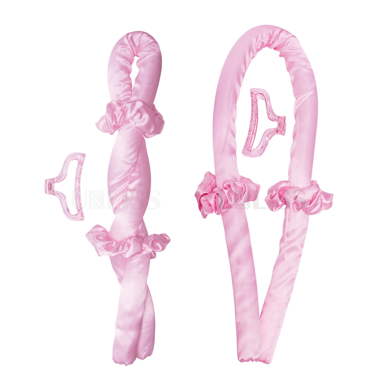 Плойка для волос без нагрева, шелковая лента без тепла, волны для длинных волос, Плойка для волос без тепла