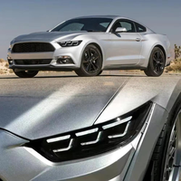 Ford Mustang 2015 bis 2017 Upgrade LED-Scheinwerfer Mit Tagfahrlicht Plug-and-Play Frontlichter Auto-Zubehör Scheinwerfer