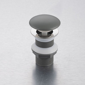 <span class=keywords><strong>Bouchon</strong></span> de vidange de <span class=keywords><strong>lavabo</strong></span> moderne de haute qualité en <span class=keywords><strong>plastique</strong></span> gris anthracite pour accessoires de salle de bain - Product Image 4