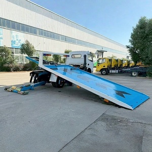 New Design 4 Ton Rotatable <b>Flatbed</b> Wrecker <b>Truck</b> for Sales - Product Image 3