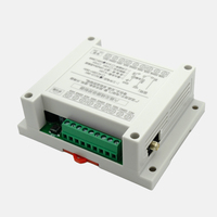 Télécommande universelle FANWELL RK08S-220V à 8 canaux, code roulant, en plastique, pour piles AAA/rechargeables, 315/433 MHz, portée 100 m, pour la maison