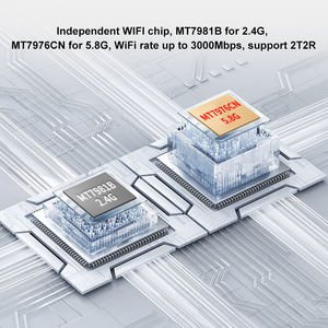 Hiệu suất cao Gigabit Ethernet wifi6 ax3000 802.11ax giao thức băng tần kép nhà thông minh không <span class=keywords><strong>d</strong></span>ây Wi-Fi Router tường lửa sản xuất Trung Quốc - Product Image 5