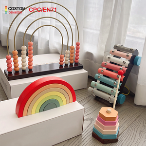 Xylophone musical en bois de qualité supérieure, jouet à tirer, véhicule d'apprentissage précoce, stimulant la motricité fine pour les tout-petits et les enfants d'âge préscolaire - Product Image 2