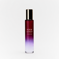 Eau de Parfum Vanille Musc Ambrée Dégradé Violet Flacon Slim pour Femme 100ml 50ml 35ml Vaporisateur de Parfum Vente en Gros Logo Personnalisé 2026