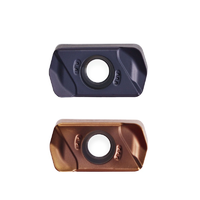 Plaquettes de fraisage CNC HRC40-92 de haute qualité, lames en carbure, outil de coupe avec revêtement PVD, certifiées ISO9001, tailles personnalisables, tournage