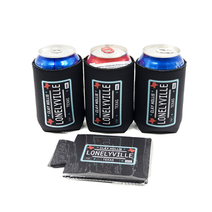 Porte-canettes personnalisés en néoprène avec logo, <span class=keywords><strong>pour</strong></span> bouteilles fines, bière, sublimation, refroidisseur de canettes <span class=keywords><strong>pour</strong></span> mariage - Product Image 3