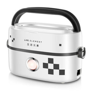 Conteneur en céramique de 1L adapté, boîte à lunch portable avec poignée, boîte bento pour cuire du riz et réchauffer les aliments, mini cuiseur à riz - Product Image 4
