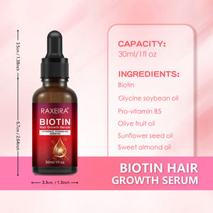 Biotina organica avanzata all'ingrosso siero per capelli naturale per la crescita dei capelli capelli capelli rapida crescita del siero - Product Image 6