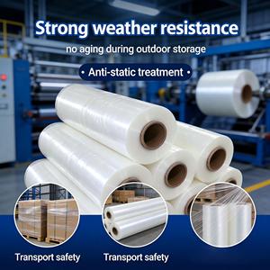 <span class=keywords><strong>Film</strong></span> étirable LLDPE à usage manuel et mécanique, pré-étirement à 200 %, pour l'emballage de palettes en logistique - Product Image 5