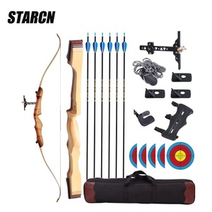 Arco Recurvo Desmontable STARCN Archery Shengji <span class=keywords><strong>F1</strong></span> de Madera para Competición, Arco Recurvo Profesional para Tiro al Blanco y Juego de Flechas - Product Image 1