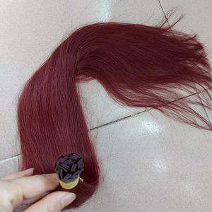 VC Extensions de Cheveux Double Dessiner Vierge Vietnamien Remy Vrais Cheveux Brun Foncé Plat Conseils Bande Extensions de Cheveux 100% Cheveux Humains - Product Image 1