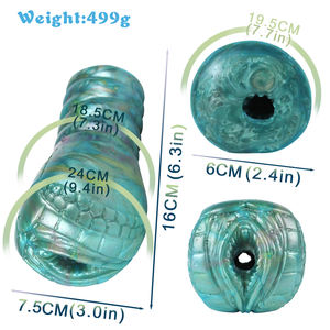 เครื่องช่วยสำเร็จความใคร่ชาย GEEBA แฟนตาซี รูปแบบสัตว์ประหลาด ทำจากซิลิโคน สำหรับกระตุ้นอวัยวะเพศชาย - Product Image 6