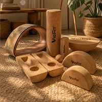 Banc de yoga en bois avec roue d'étirement pour l'ouverture de la poitrine, la mobilité de la colonne vertébrale, l'étirement des épaules et la correction de la posture