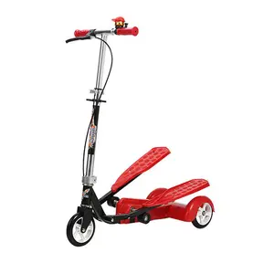 2020 Good outdoor entertainment best gift for kids double stepper scooter