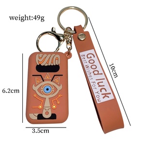 Haute qualité <span class=keywords><strong>Zelda</strong></span> PVC porte-clés en caoutchouc souple <span class=keywords><strong>Figurine</strong></span> jouet porte-clés jeu sac pendentif - Product Image 5
