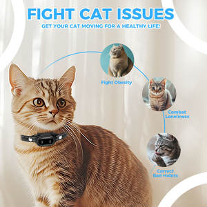 Entrenador de gatos inteligente <span class=keywords><strong>2</strong></span> en 1 Con 3 modos de vibración, juguete de ejercicio interactivo con láser para gatos para <span class=keywords><strong>2</strong></span> Gatos y familias - Product Image 5