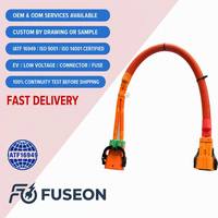 Kabel Sambungan Busbar Tugas Berat Arus Besar Isolasi PVC Tembaga Crimp Ultrasonik untuk Sistem Penyimpanan Energi