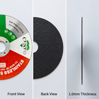 Disques abrasifs CUSTO haute dureté 4,5 pouces super fins pour meuleuse, disque de coupe pour acier inoxydable, métal, fer, certifié OEM MPA