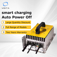Chargeur de batterie intelligent rapide VOITA QA1250A-96V20A personnalisé 96V 20A pour batteries au plomb-acide, lithium-ion et LiFePO4 avec écran LCD IP65