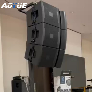 Système de haut-parleurs Line Array professionnel à deux voies, 12 pouces, à gamme complète passive, avec aimant néodyme et guide d'ondes à entraînement différentiel - Product Image 1