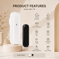 Diffuseur de parfum sans eau, électrique, nébulisant, portable, pour chambre d'hôtel de luxe, capacité de 100 ml, contrôlé par application