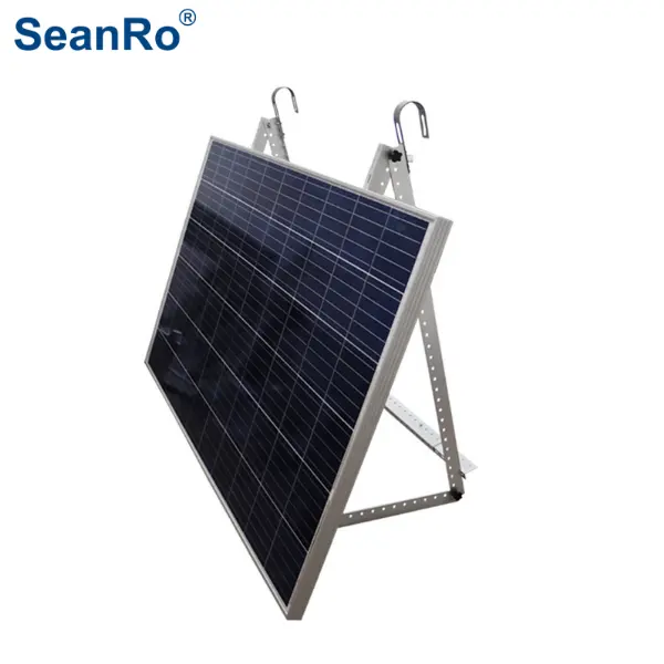 SeanRo Hot Sell Einstellbare Solars ystem halterung Solar panel Wand montage und Dach balkon Wand montage