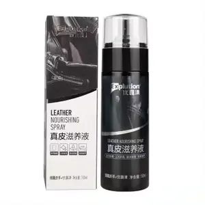 Hot selling customized label cleaner care agent for leather bags leather boot leather cleaning and conditioner spray