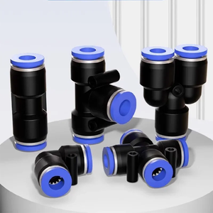 <span class=keywords><strong>41</strong></span> pezzi Kit connettori pneumatici in scatola 8mm 6mm diametro esterno del tubo tubo PU-8 aria/PE-8/PZA-8/PY-8/PV-8 - Product Image 3