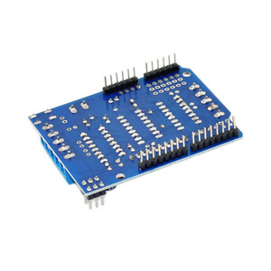 Carte d'extension de commande de moteur OKY2151 L293D pour 4 moteurs DC, 2 pas à pas et 2 servomoteurs pour Arduino Mega, pour projets de robotique Arduino - Product Image 2
