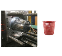 Cubo de Basura de Plástico para el Hogar, Fabricado con Molde de Inyección, Económico
