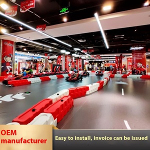 Chất thải nhựa đầy nước rào chắn an toàn chống lũ rào chắn nước kating-đường đua rào chắn bên trong - Product Image 6