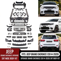 Kits de Parachoques Delanteros y Traseros, Difusor de Capó para Jeep Grand Cherokee 2013-2021, Actualización Facelift, Estilo SRT, Kits de Conversión de Carrocería