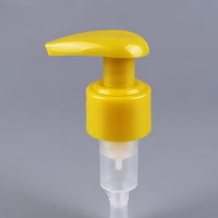 Pompe à émulsion cosmétique en plastique PP 24/410 avec tête de pompe à interrupteur gauche/droite, compatible détergent, durable et rechargeable pour bouteilles