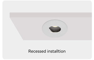 Rondelle murale Gu10 anti-éblouissement Downlight Frame Recesse 15 degrés incliné Mr16 Spot Light Housing - Product Image 4