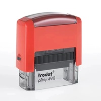 Bonne qualité Trodat 4911 timbres auto-encreurs bureau en caoutchouc automatique timbre en caoutchouc Machine 14*38mm
