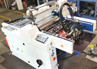 Machine à plastifier automatique A2 A3 pour films thermiques pré-enduits, couvertures de livres, publicités, affiches, menus et feuilles de papier